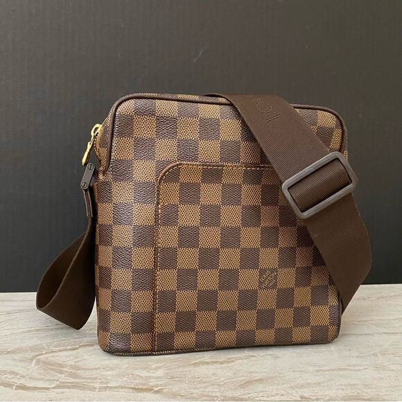 LOUIS VUITTON Damier Olav PM Crossbody Bag 💼 MI0055 - Picture 6 of 17